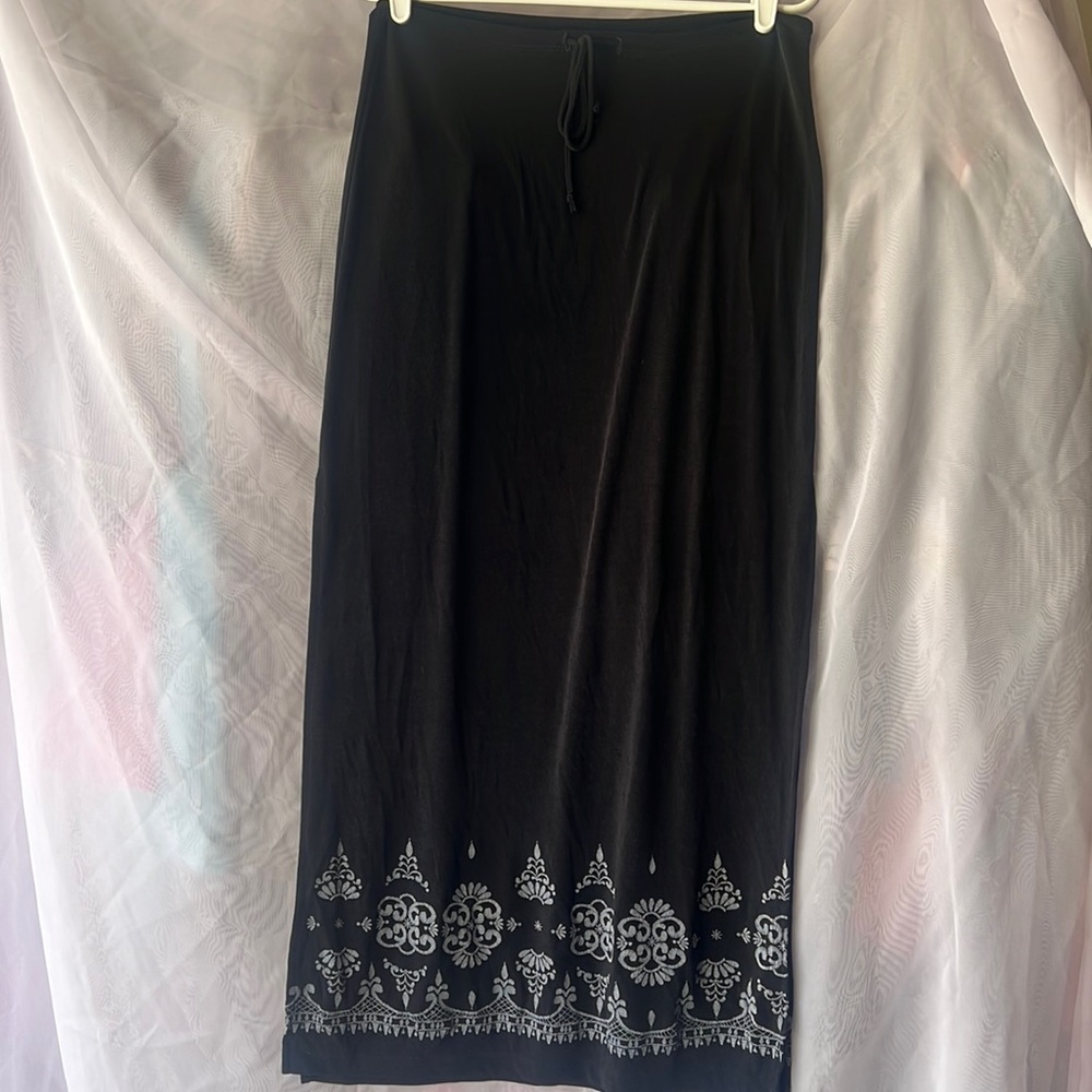 White House Black Market Long Skirt